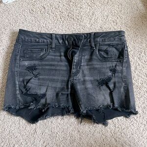 Black American Eagle Denim Shorts (3-3.5” inseam)